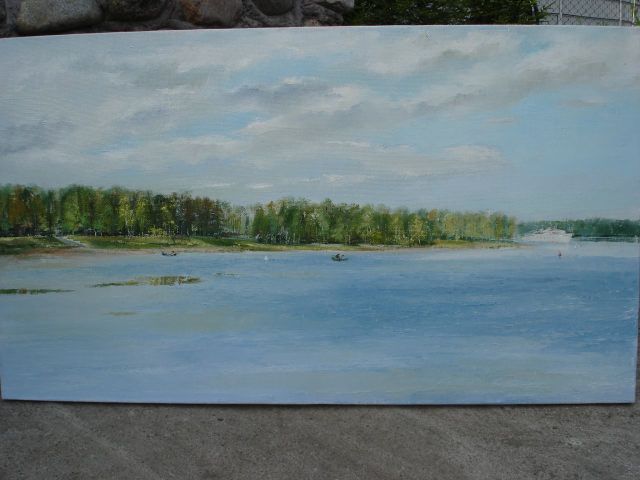 00. Река Свирь 60x110. 2008