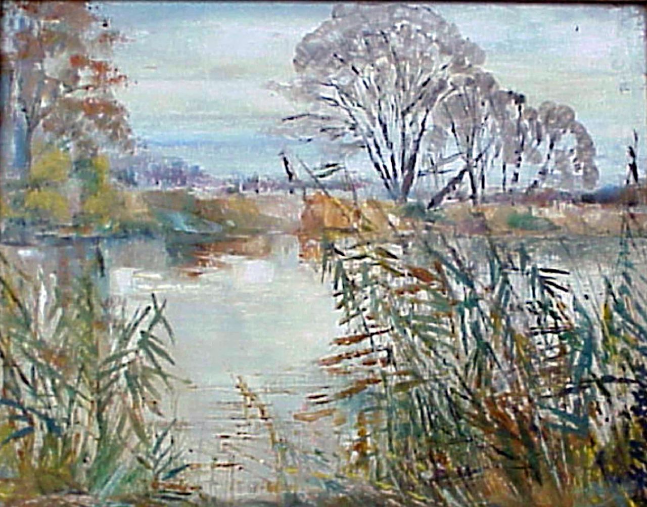 72. Перед плотиной 50x70. 2002